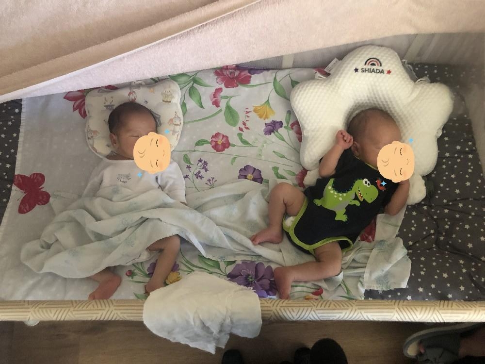 特殊家庭到格鲁吉亚做第三方取卵试管辅助生育得双胞胎